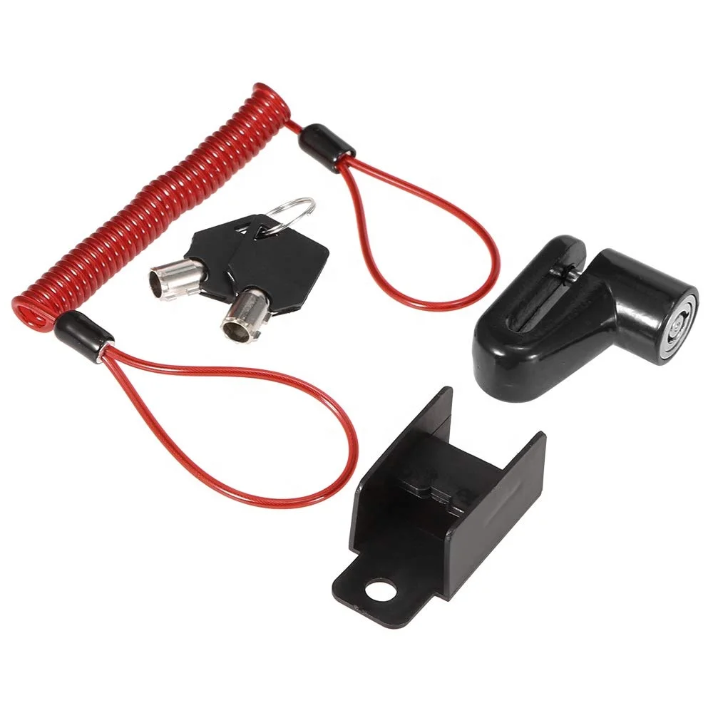 Anti-theft Disc Brake Lock for M365 / Pro / 1S / Essential / Pro2 ES1 ES2 ES4 Scooter Accessories Safety Lock with Rope