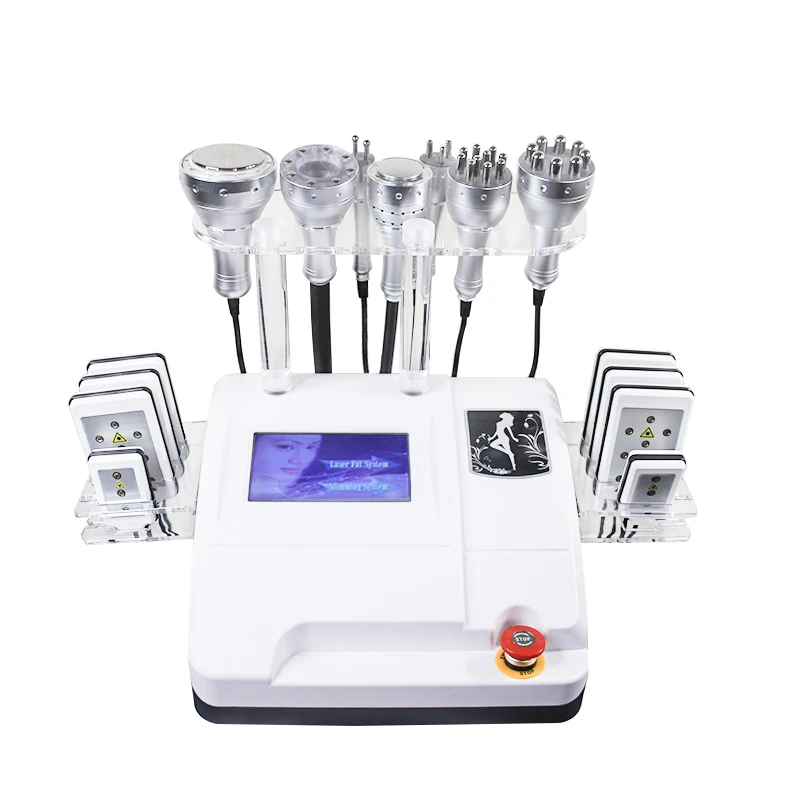 

New 8 in 1 weight loss device face lifting whitening instrument lipo laser