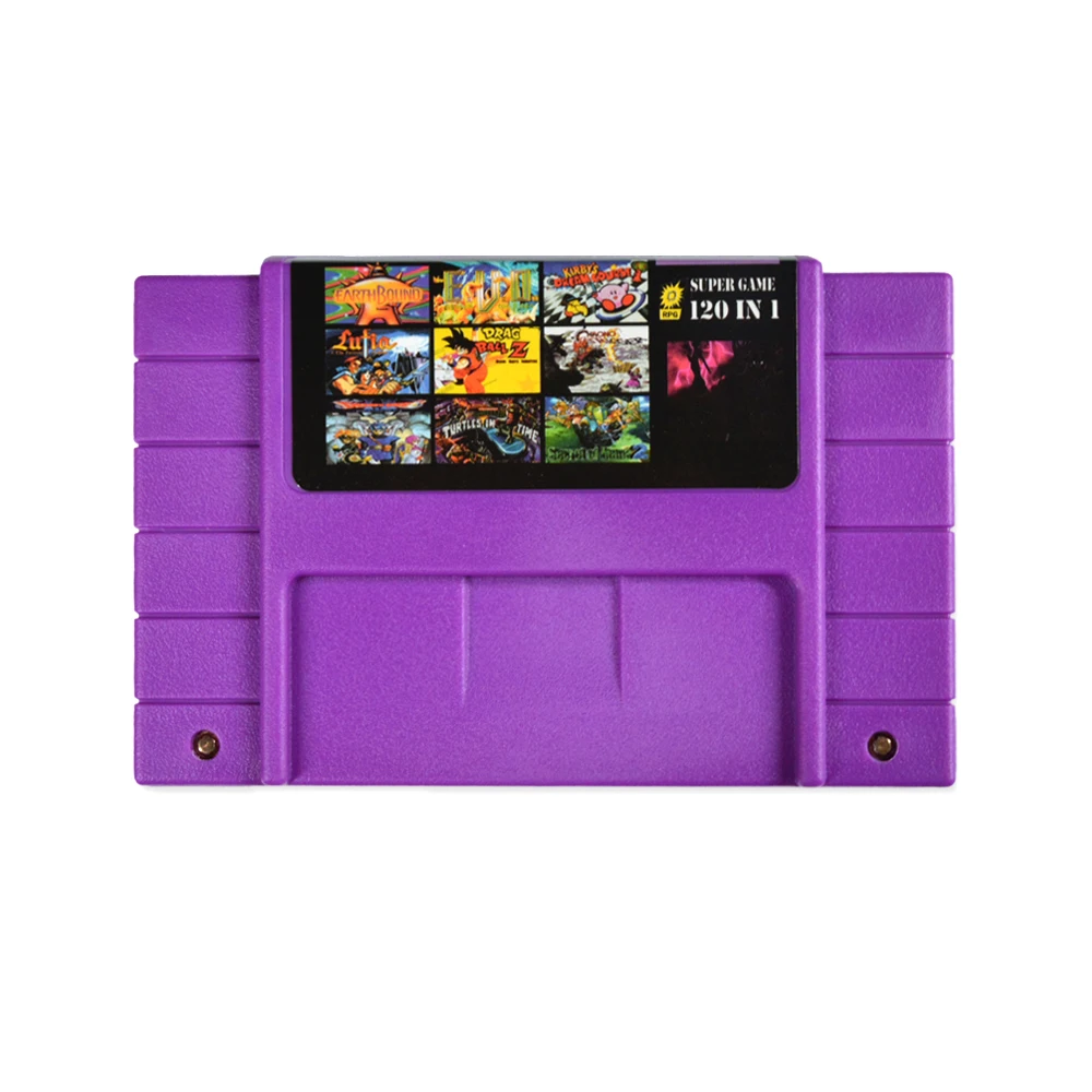 

Super 120 in 1 Game Cartridge Card For 16 Bit SNES Game Console with Hot Games Zelda Ancient Stone Tablets Chapter 1 2 3 4