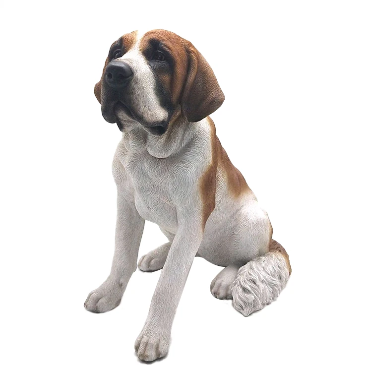 Life Size Animal Figurines Resin Realistic Dog Statues,Garden Polyresin