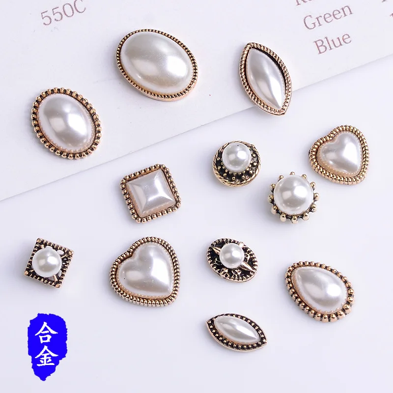 

Accessories Jewelry Simple Water Drop Love Oval Pearl DIY Jewelry Making Accessories Mini Cute Jewelry Hair Accessories