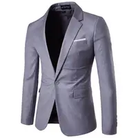 

Blazer Jackets Lightweight Sports Coats One Button Men's Casual Suit