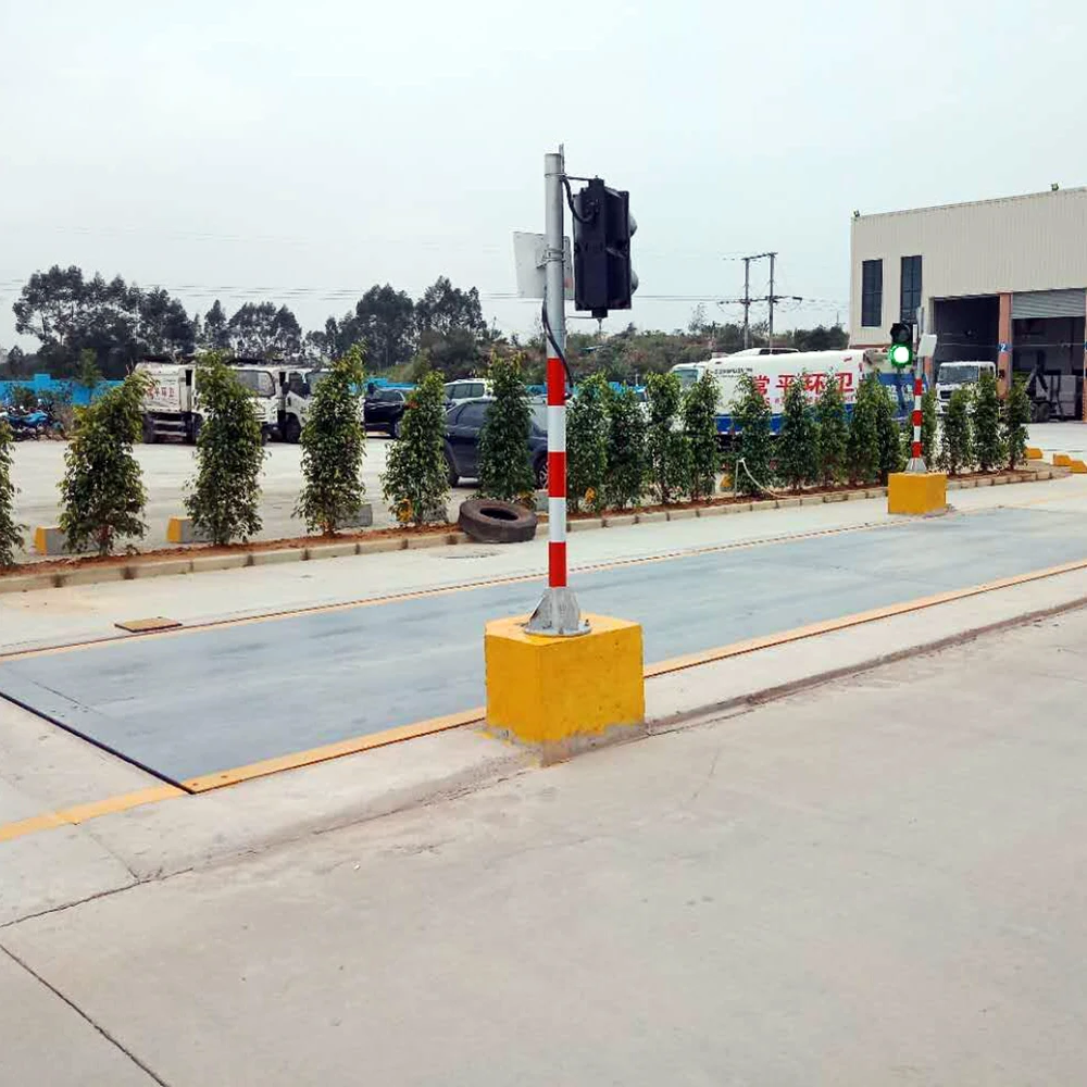 120 Ton 3x18m Vehicle Industrial Weighing Scales 200 Ton Digital Height