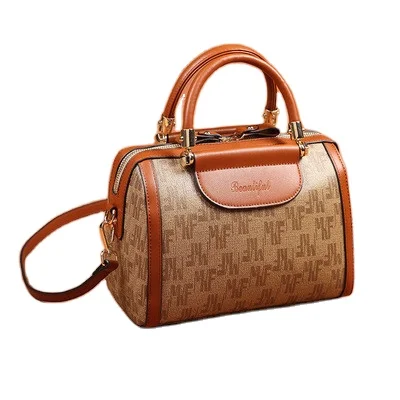 

Custom 2021 Women Hand Bags Designer Handbags Shoulder Bags Real Leather Large Capacity Women Shopping Mommy Bag Promotional, Darl.light color