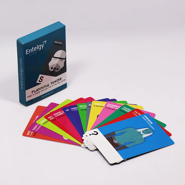 

Customized Brand-name Card Game With Matt Lamination Surface Full Color Logo, Color (cmyk)