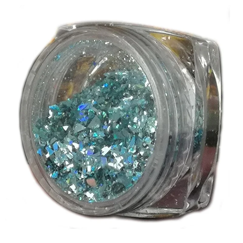 

Chunky Glitter Nail Irregular Flakes Holographic Powder Christmas Decoration Nails Chrome Acrylic Powder