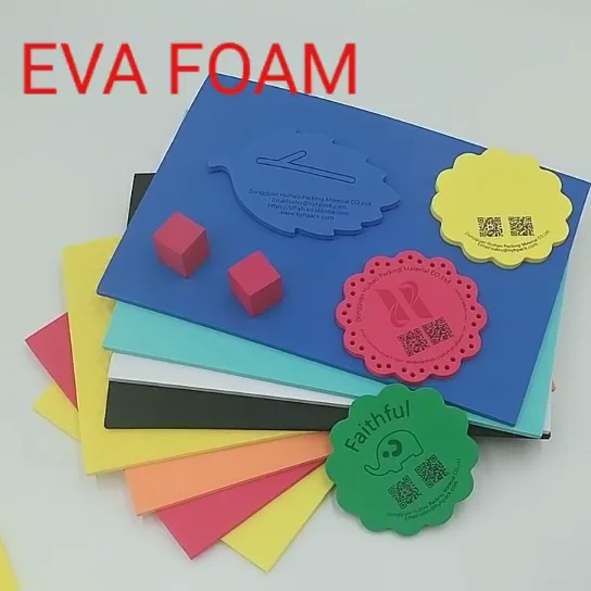 Viral Videos & Demos On The factory provides EVA materials in different
