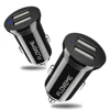 Great Free Shipping FLOVEME 5V/2.4A Dual Port USB Car Charger Universal Mini Mobile Phone Car Charger Adapter