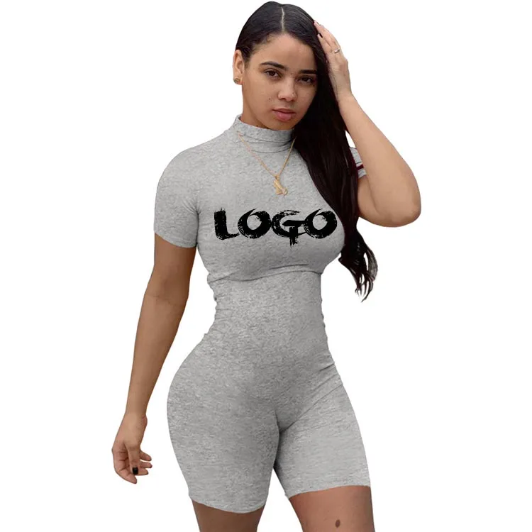 

Short jumpsuit women 2021 plus size jumpsuit one piece outfit bandage jumpsuit, Customized color