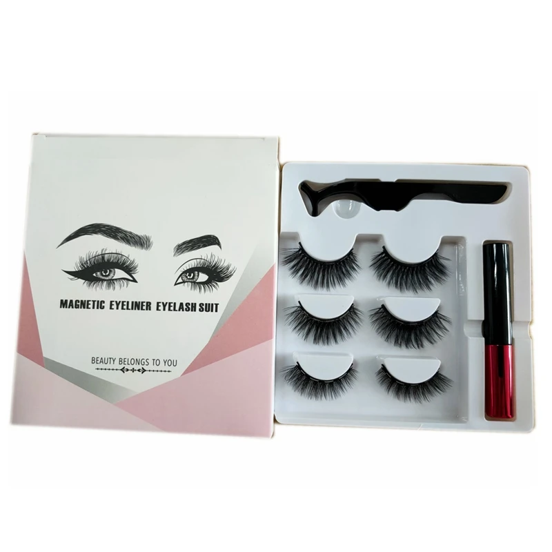 

6 magnet magnetic eyelashes magnetic eyelashes magnetic mink eyelashes