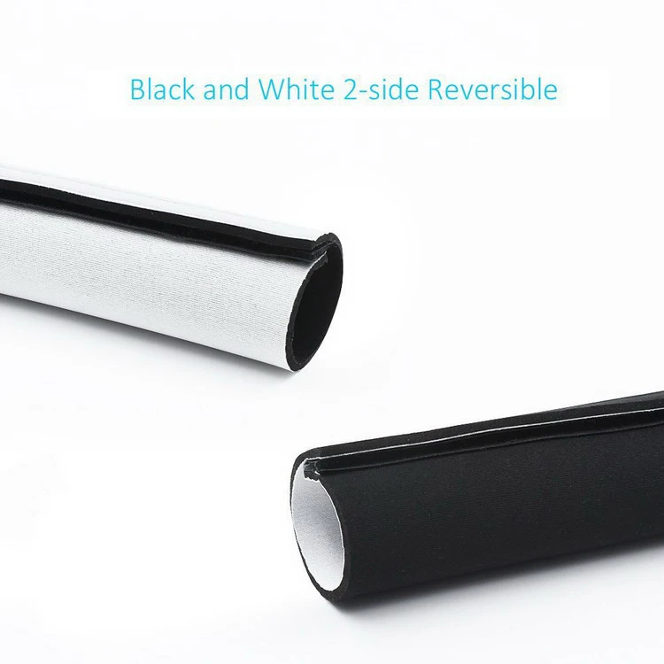 
High quality flexible 2-side reversible neoprene cable management sleeves 