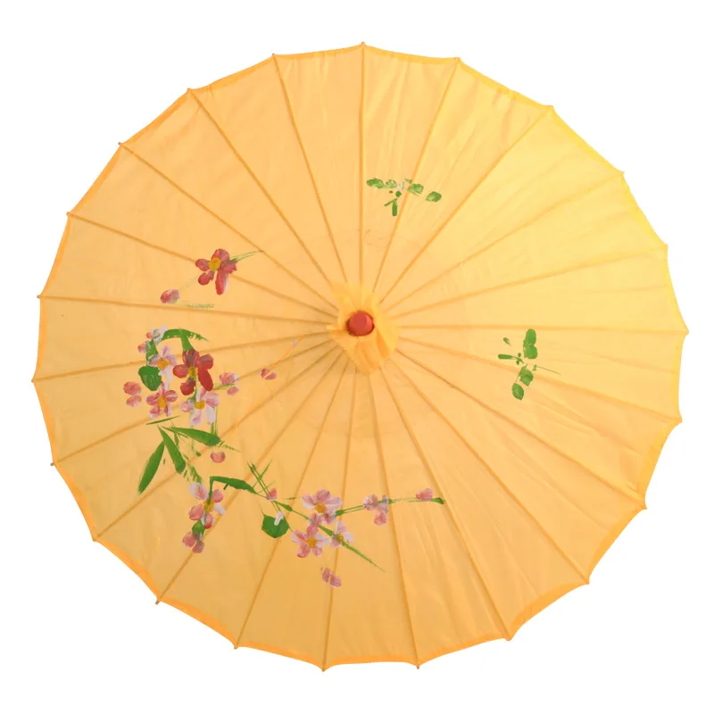 

Mini decorative oiled paper umbrella photography sunshade outdoor ceiling silk cloth mini decorative umbrella, Pink, yellow, orange, green, blue, red, sapphire blue