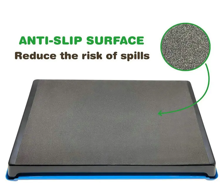 
Hot Sale Anti-static ABS Disposable Plastic Tray For pollen trimming tray garden hardvest trim tray herb 
