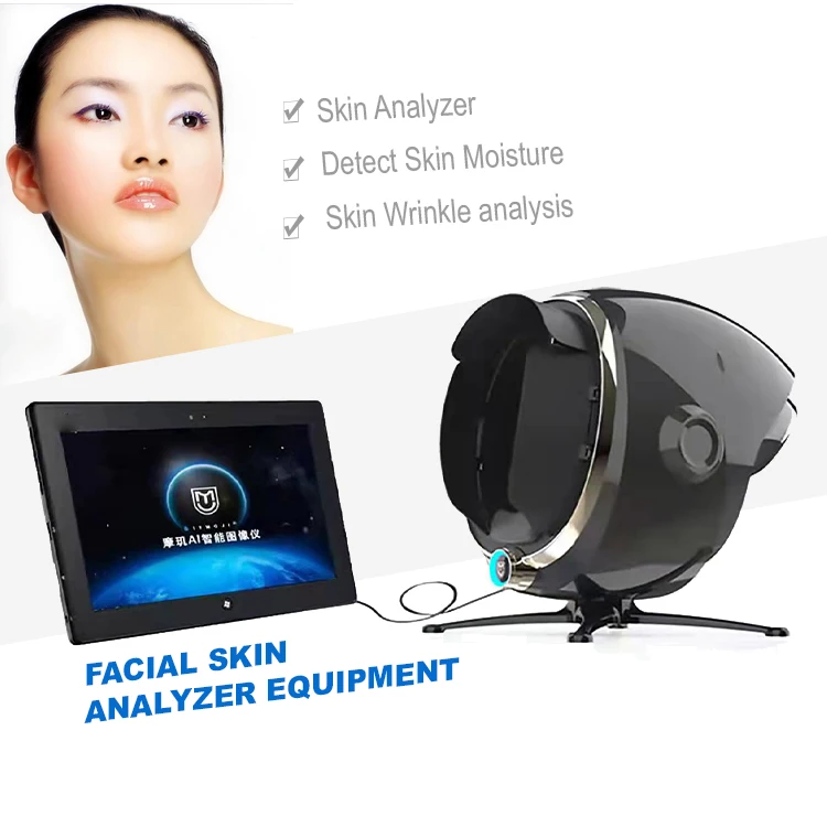 

2022 Professional 3d Facial Scanner Skin Analyzer Visia Machine Skin Analysis With i Pad Facial Analysis Machine