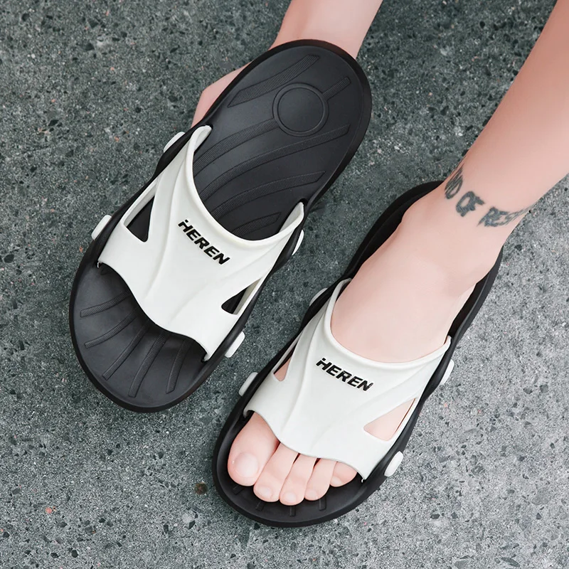 
Wholesale MOQ 2020 factory made top quality men no slip sandals new Slipper 