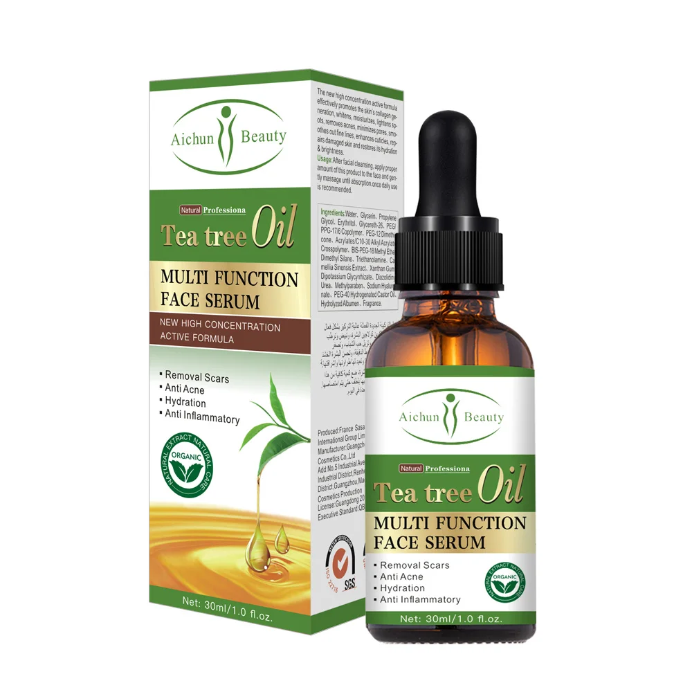 

Aichun Beauty Moisturizing Whitening Tea Tree oil Face serum for all skin