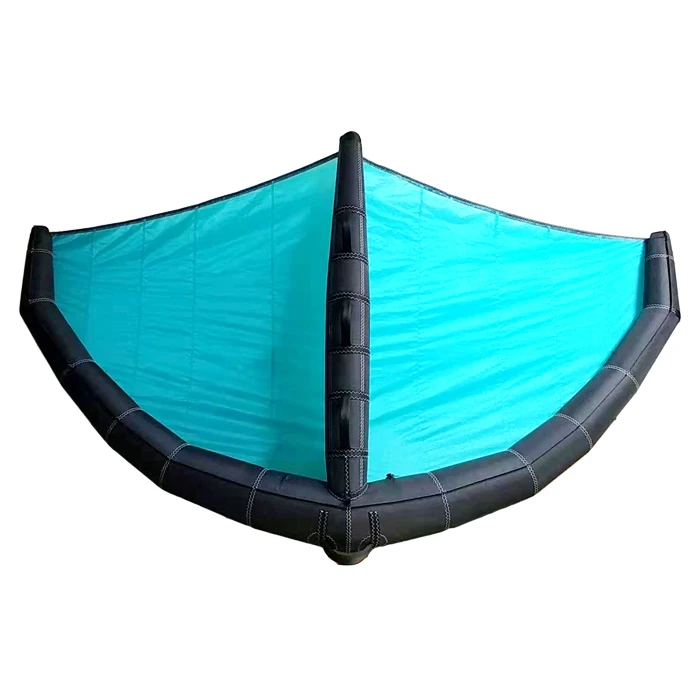 

Factory Price Hot Sales Colorful Surfing Wing foil Hydrofoil Water Sports Inflatable Kite Wing free layout a logo, Customized