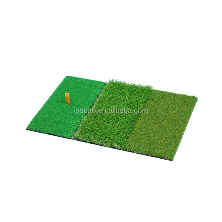 Indoor Training Golf Practice Mat Portable Triturf Golf Hitting Grass Mat Buy Golf Hitting