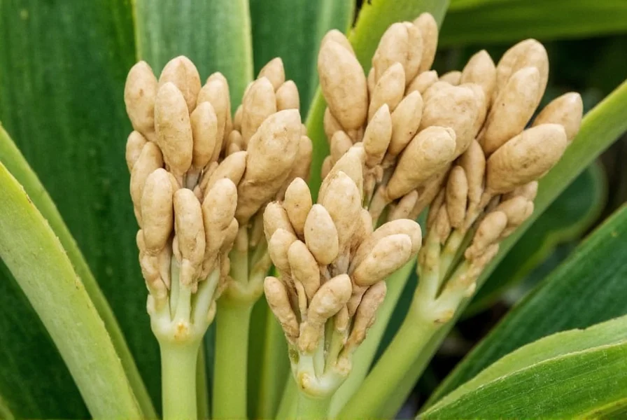 Ginger plant growing in container with proper soil depth and spacing