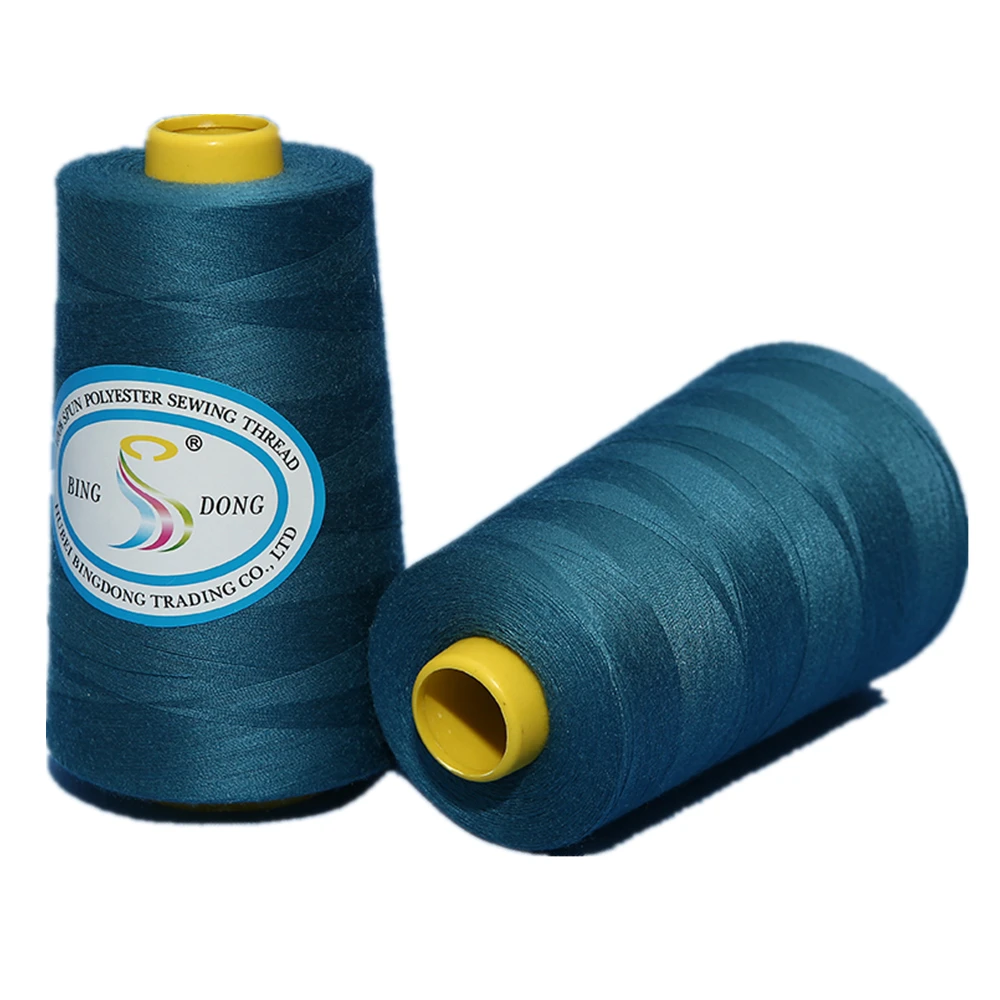 Sewing Use 5000m 3000m Per Cone White And Color 40/2 100 Spun