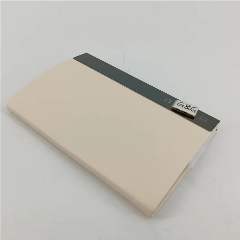 

Metal Card Holder Business Carrying Business Card Holder Metal, White