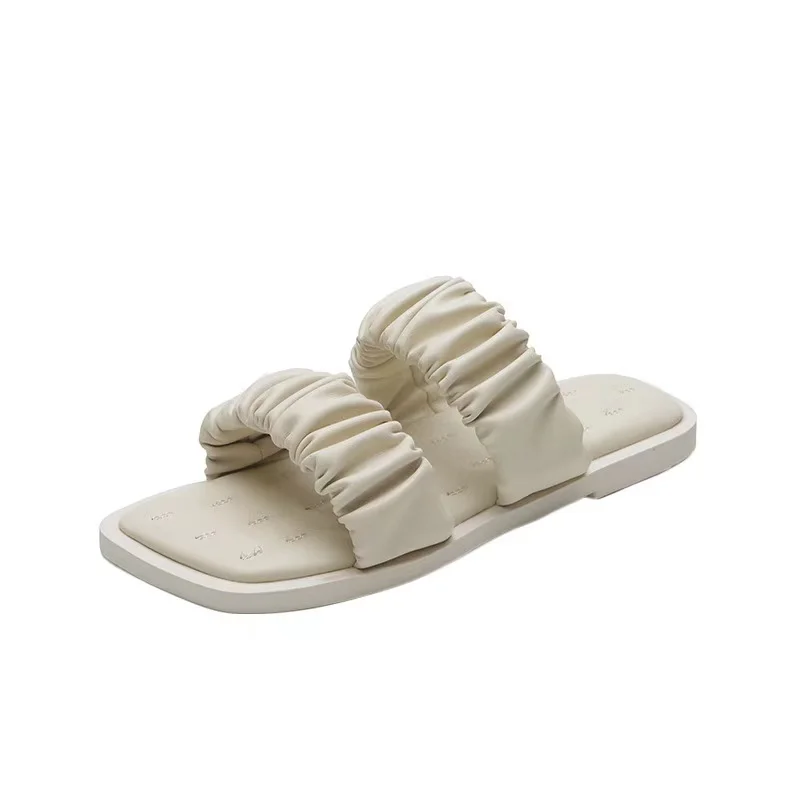 

New fashion trend Ladies Anti-slip High Quality H Slippers Ladies Flat Heel Women's Sandals OEM customization