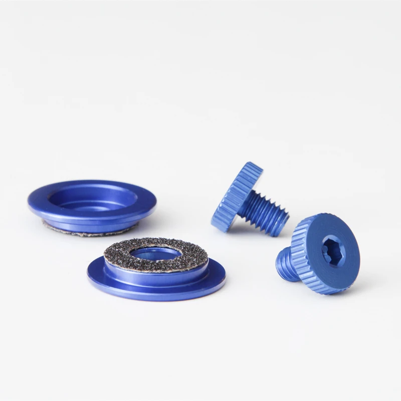 Replacement Visor Pivot Helmet Screw Kit Anodised Helmet Visor Screws