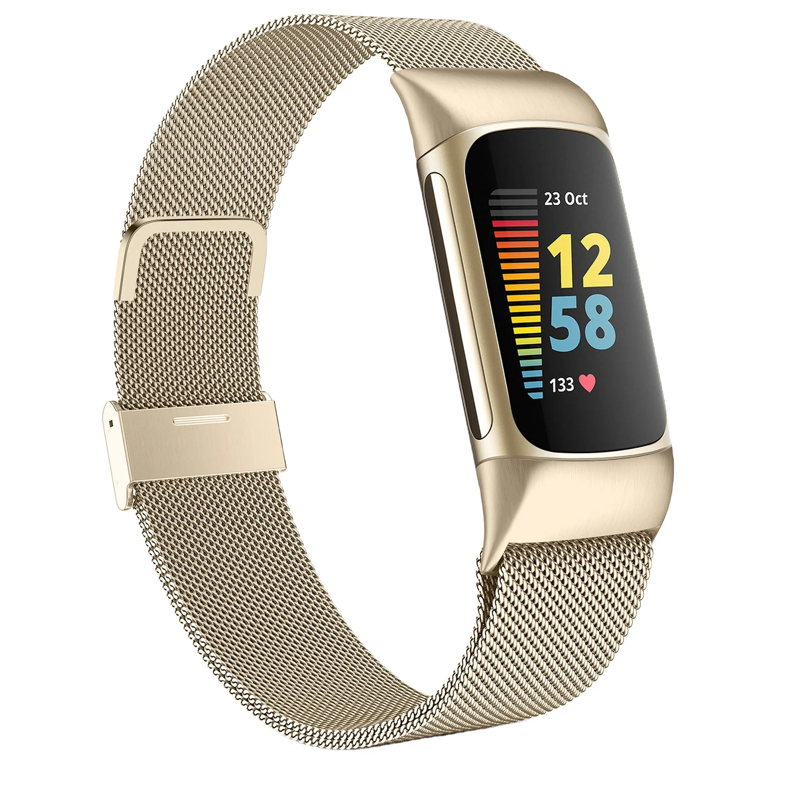 

Luxury Milanese Watch Loop for Fitbit Watch Strap Metal Band