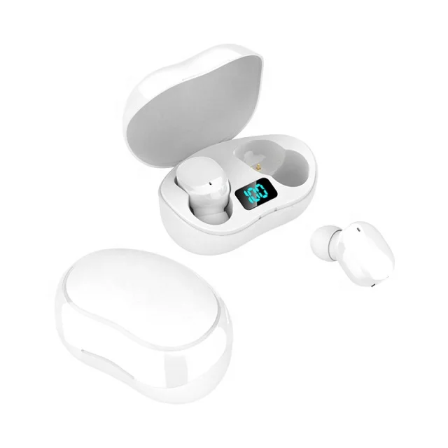 

New 2022 E8S Wireless Mini in ear Sports Waterproof Stereo With Mic Hearing Aids Mini Gaming headphones Earbuds For Smartphones