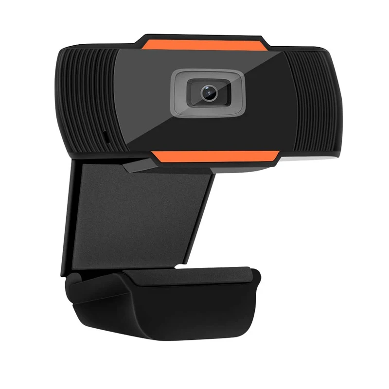 

720P Webcam USB Web Camera with MIC Clip-on HD Webcam for Laptop Skype MSN