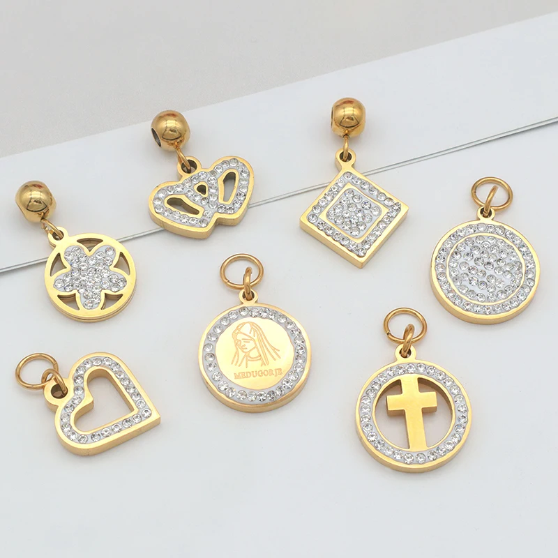 

2021 Wholesale gold plated custom ojo turco different necklaces pendants