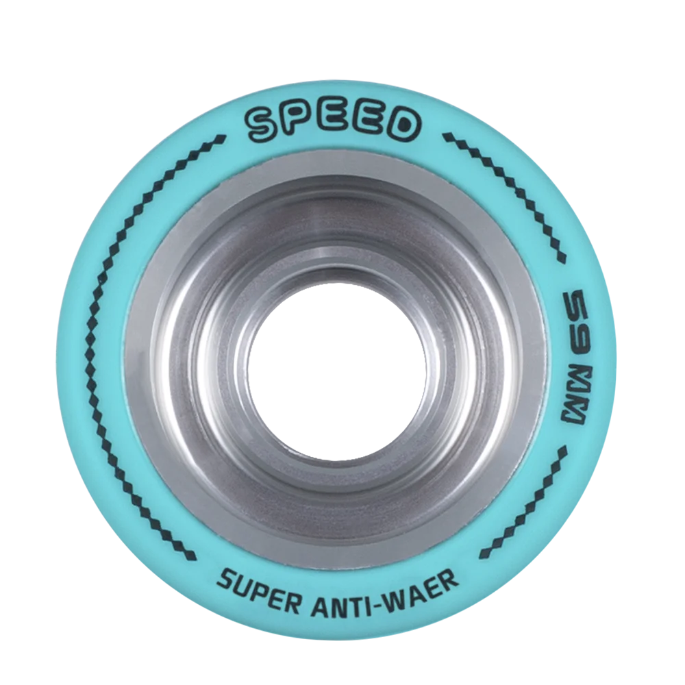 High Quality Aluminum Hub 59mm X 38mm Roller Skate Wheel For Speed