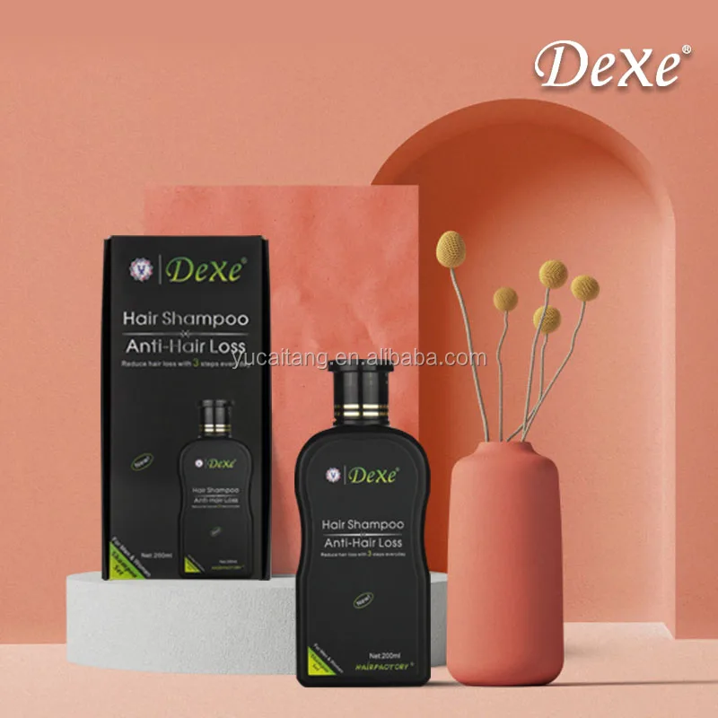 

2019 Best Herbal Shampoo Prevent Hair Loss Anti Hair Loss Shampoo, Black