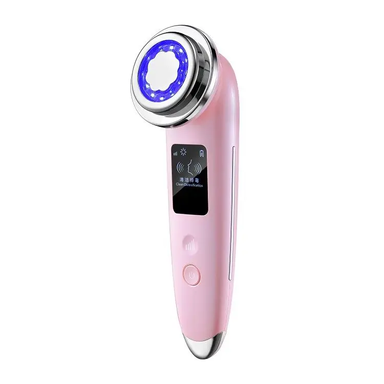 

4-in-1 facial vibration photon therapy beauty device anti aging and face lift beauty device microcurrent facial toning device