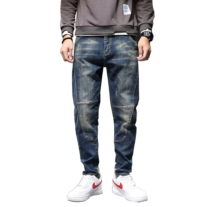 

Trendy clothing jeans wholesale high quality mens denim pants jeans men baggy jeans 2021