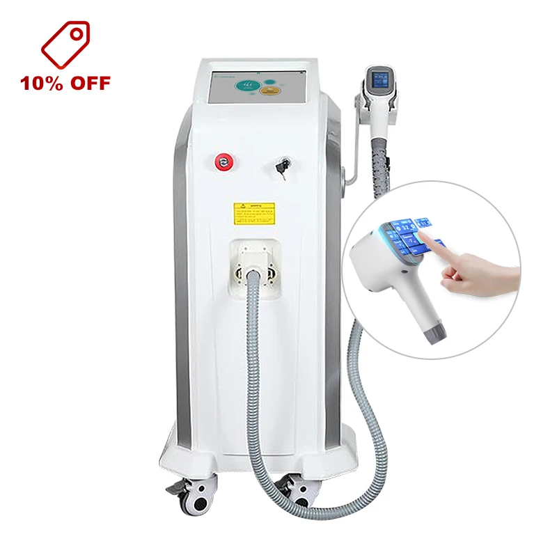 

Christmas promotion 3 in 1 wavelengths 808nm 755nm 1064nm shr diode laser hair removal mahine for sale