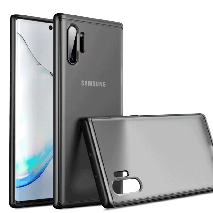 

Shockproof matte tpu coverback simple design phone case for Sam Galaxy note 10 pro