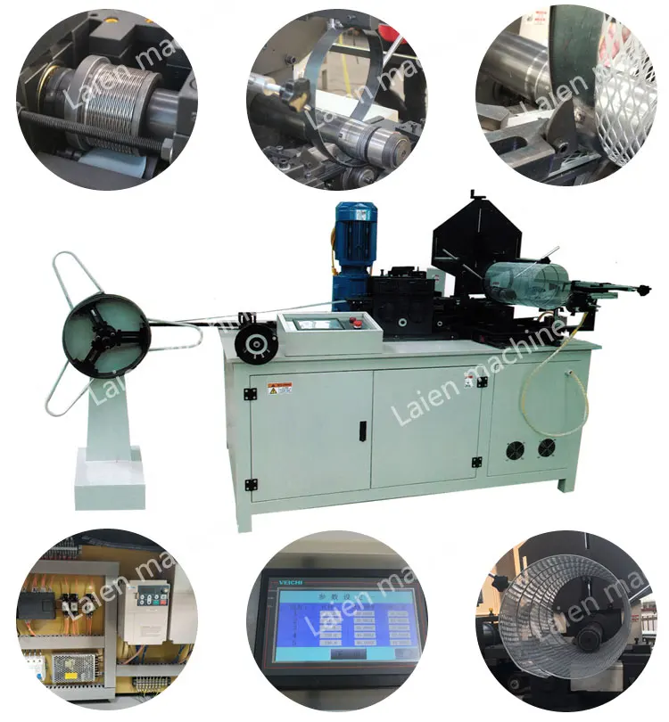 filter spiral tube making machine
