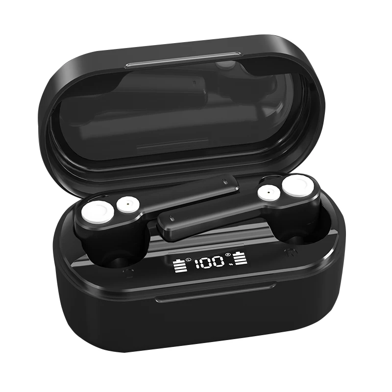 

D18 Factory price gamer headphones earphone earbuds wireless blue tooth earphone