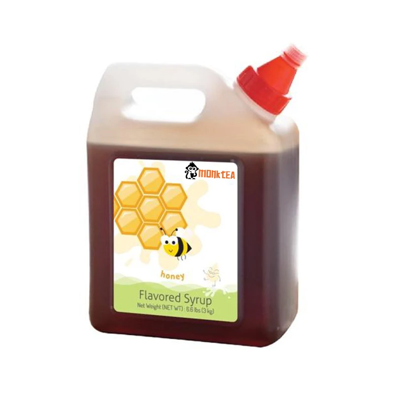 
Taiwan Popular Concentrated Juice Honey flavor Syrup for Bubble Milk Tea 