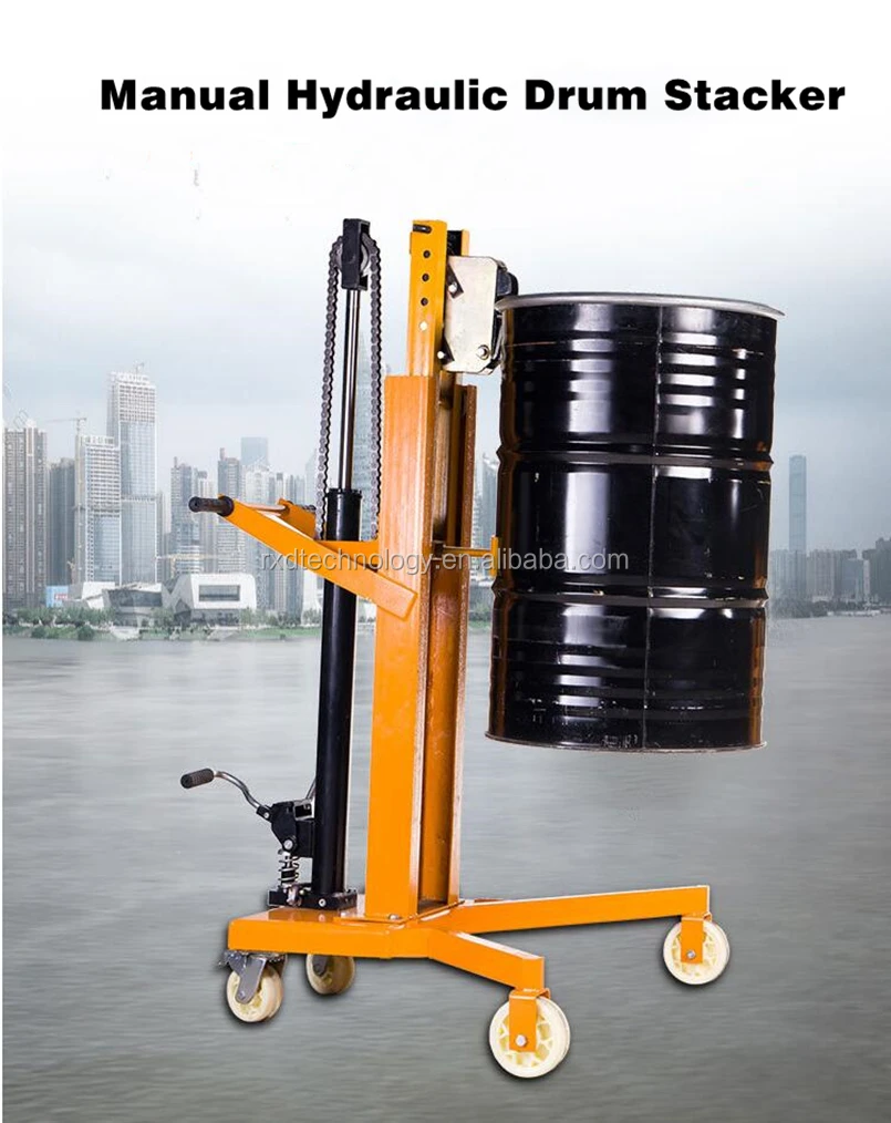 Manual Hand Stacker Drum Stacker /hydraulic Drum Pourer Manual Stacker