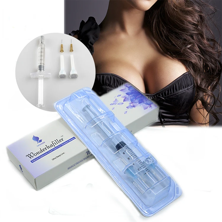 

20ml ultra deep hyaluronic acid injections to increase breast size