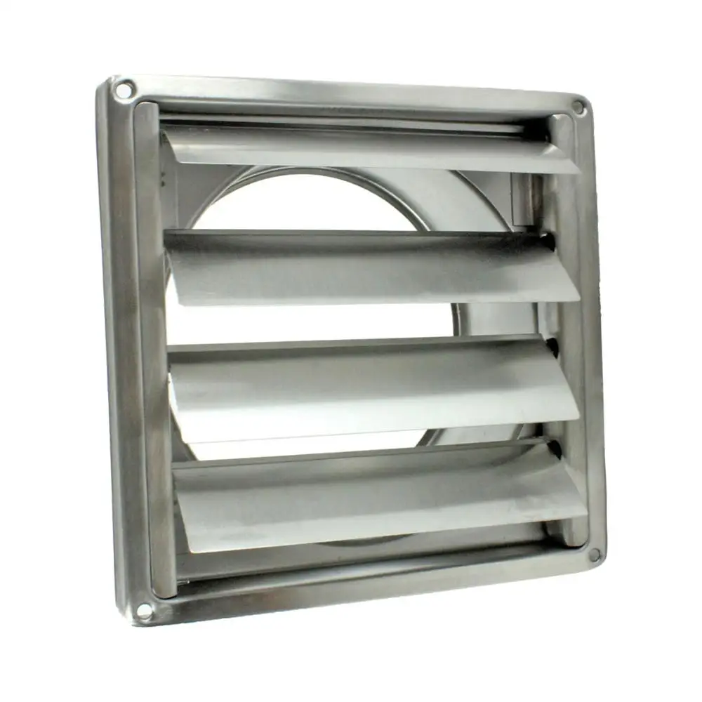 

Air conditioner 304 stainless steel external vent with gravity flaps