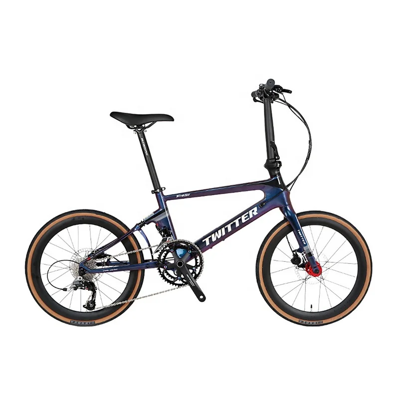 

Ready to ship carbon fiber bike folding mini foldable bike 22 inch