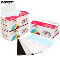 

Beauty salon nail care disposable clean face mask in stock