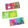 Educational Toy English Learning Soft Fabric Baby Cloth Book with ASTM and EN certificate