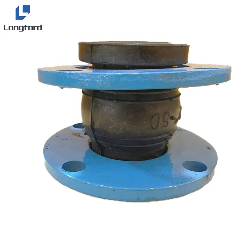 

carbon steel flange coupling epdm bellows rubber soft connection joint