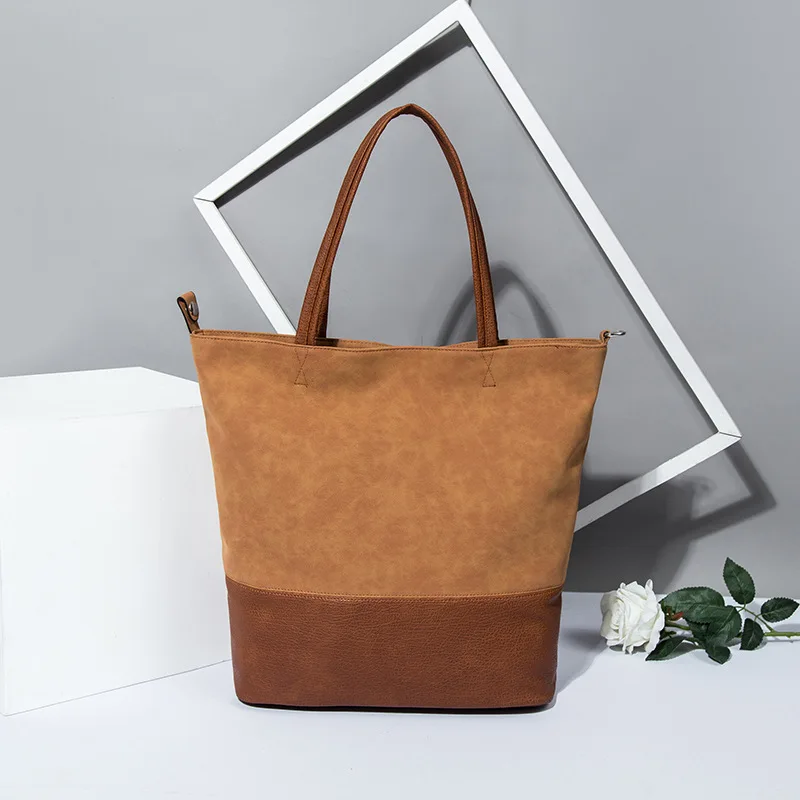 

Premium OEM Twinkle Womens Leather Woman Big Handbag Messenger Bag