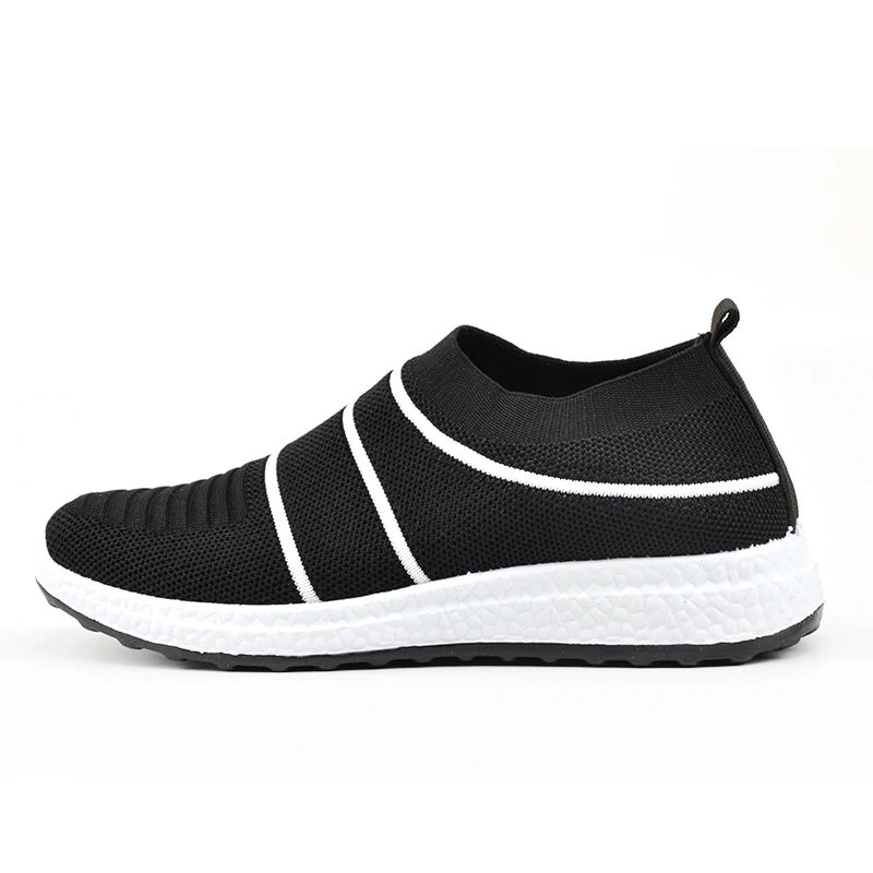 
Latest Comfortable Flat Casual Fabric Shoes Women Fly Knitting Sock Shoes 