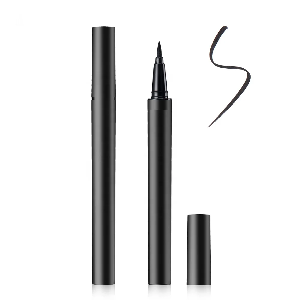 

2021 new design black clear waterproof eyeline pencilr glue pen Corrina Beauty cosmetics oem colorful adhesive eyeliner